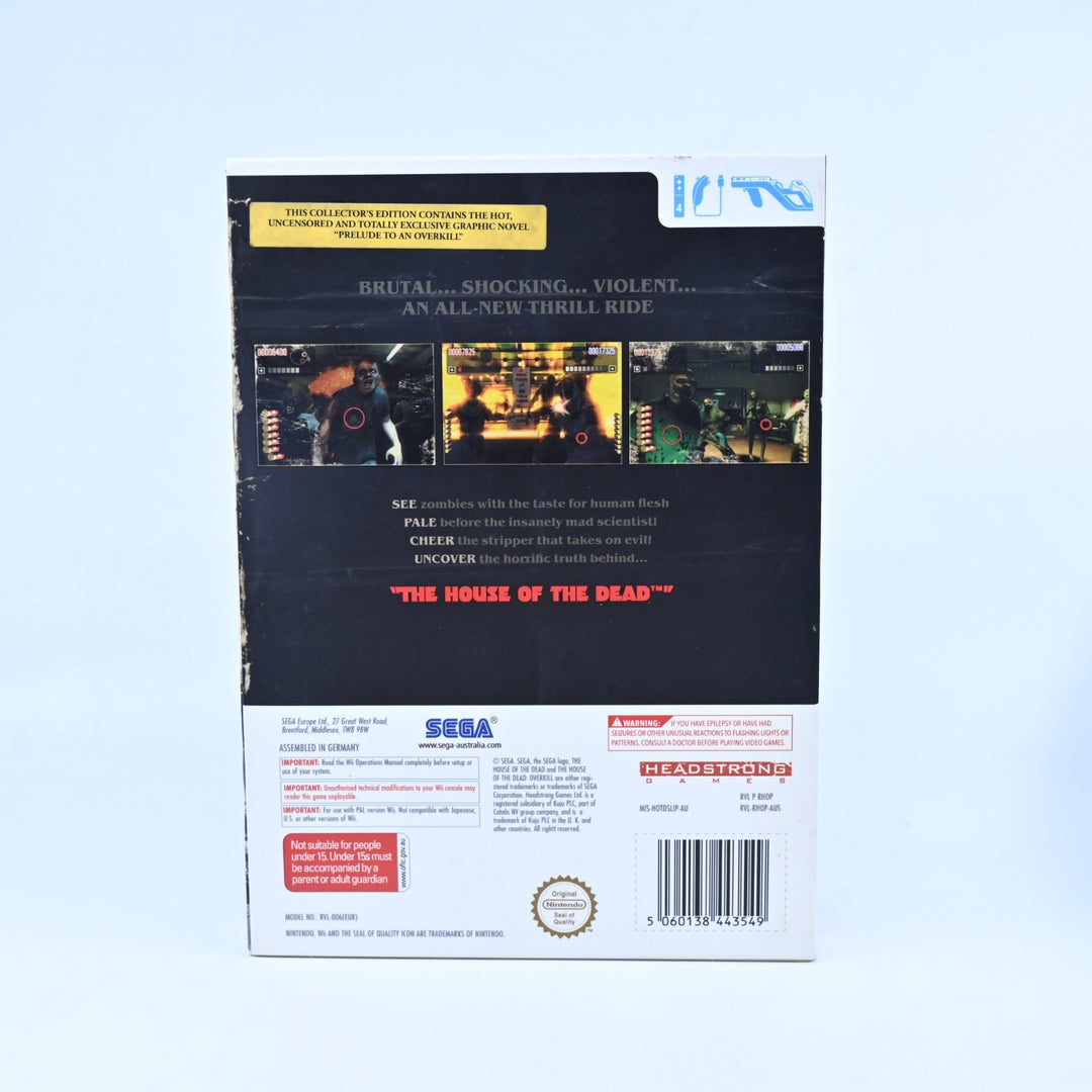 The House of the Dead - Overkill Collector's Edition -Nintendo Wii Game + Manual