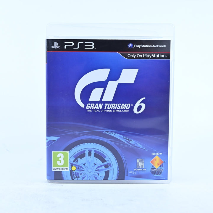 Gran Turismo 6 - Sony Playstation 3 / PS3 Game + Manual - MINT DISC!