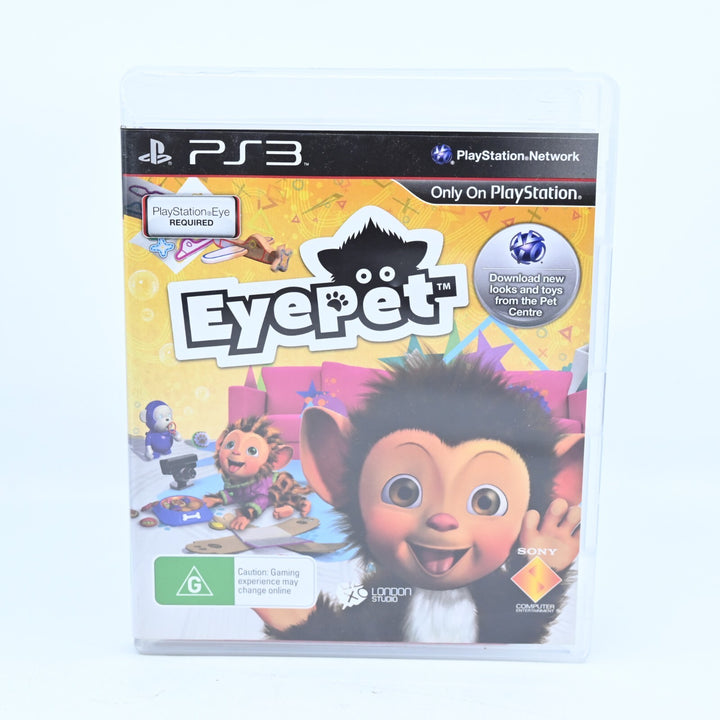 EyePet - Sony Playstation 3 / PS3 Game - No Manual - FREE POST!