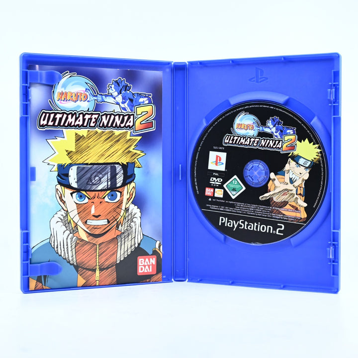 Naruto Ultimate Ninja 2 - Sony Playstation 2 / PS2 Game + Manual - PAL