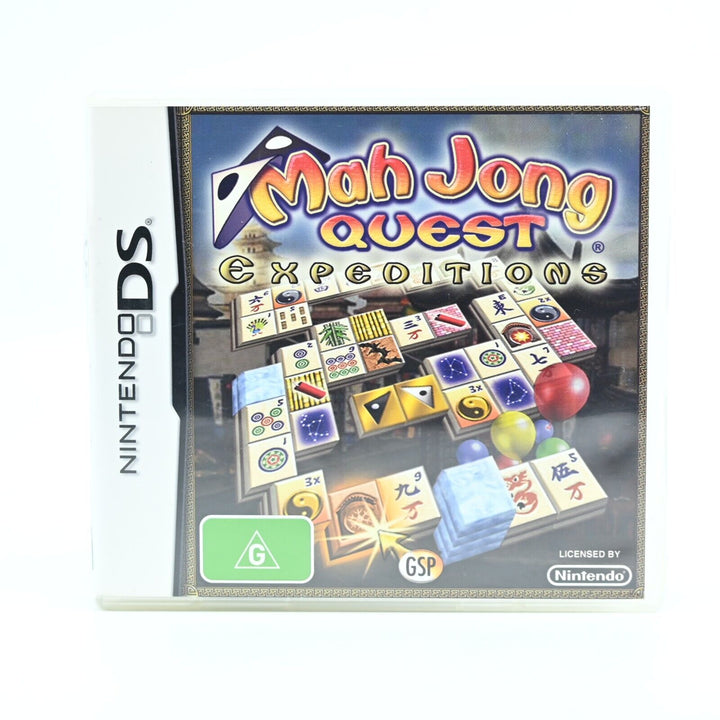 Mah Jong Quest Expeditions - Nintendo DS Game - PAL - FREE POST!