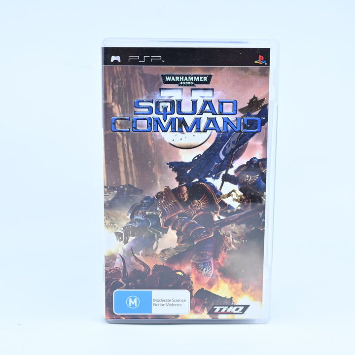 Warhammer 40K: Squad Command - Sony PSP Game + Manual - Warhammer 40,000