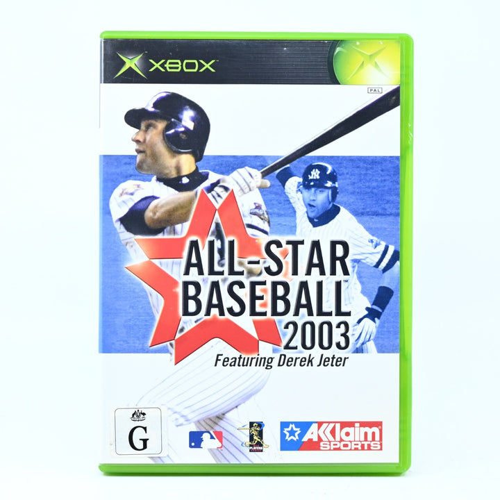 All-Star Baseball 2003 - Original Xbox Game - No Manual - PAL - MINT DISC!