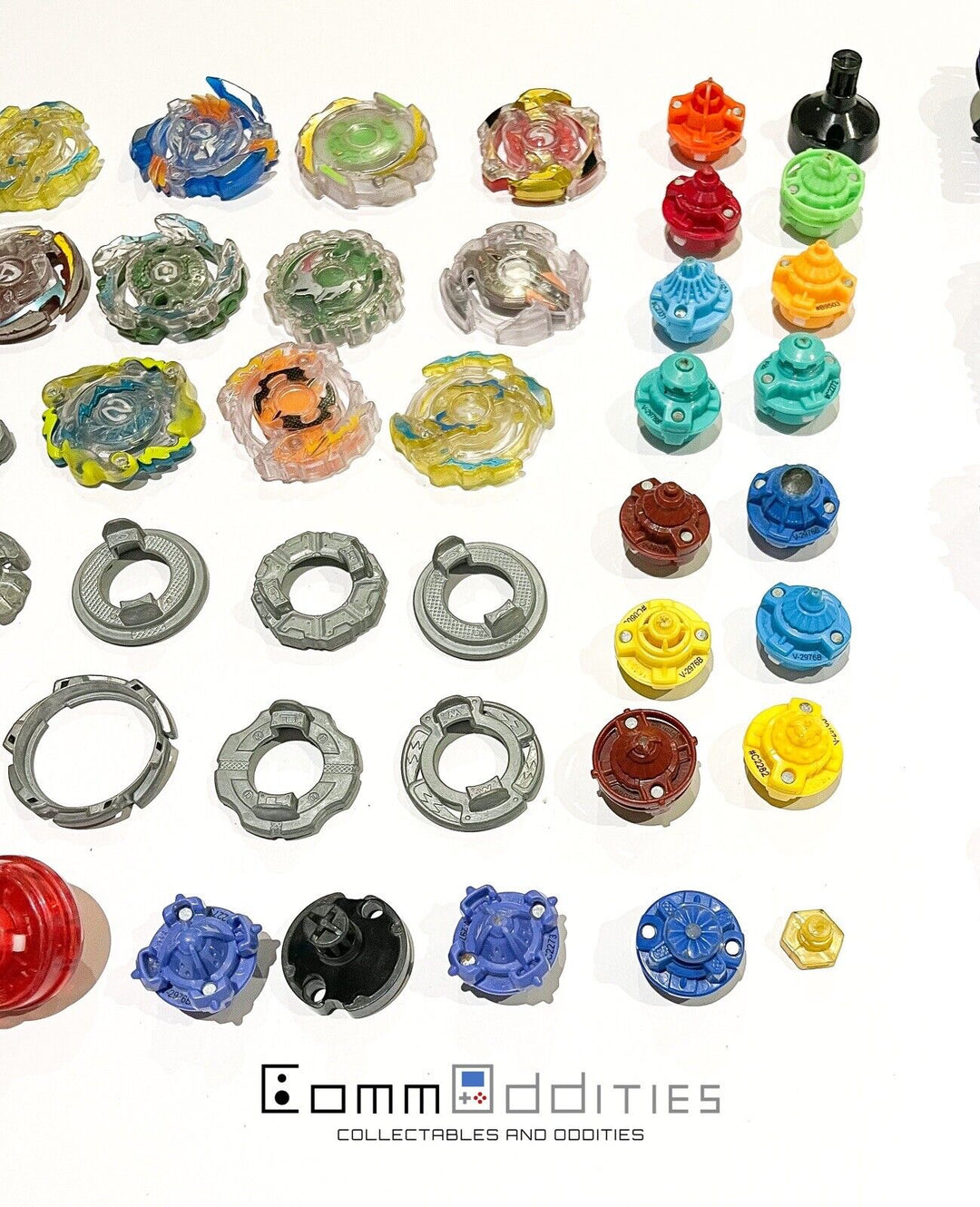 Beyblades Bulk Various Types With Launchers - Toy