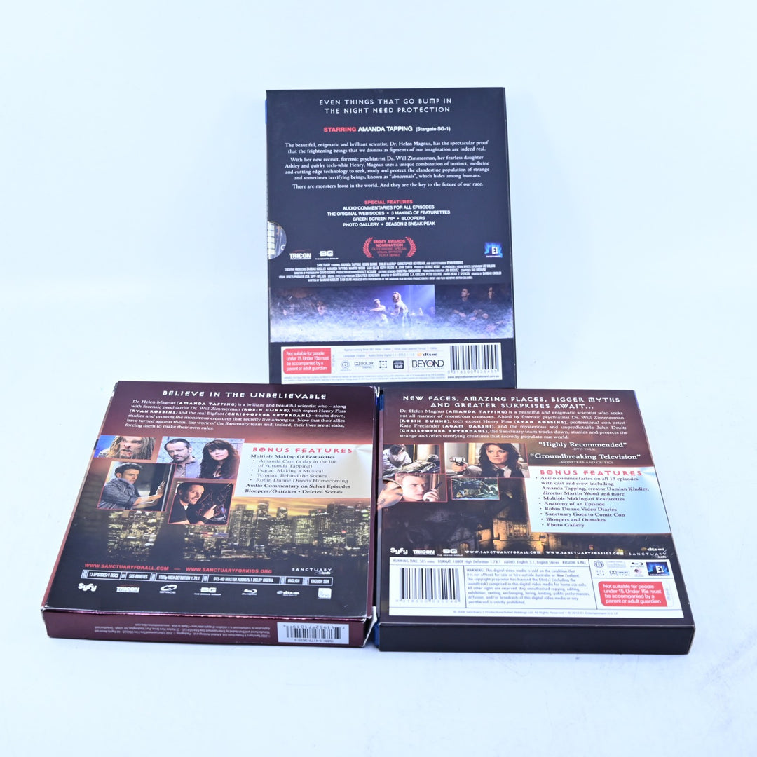 Sanctuary - Seasons 1-2 &amp; 4 - Region A &amp; B - Blu-ray
