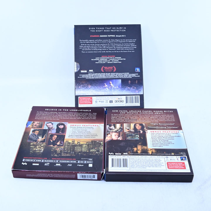Sanctuary - Seasons 1-2 &amp; 4 - Region A &amp; B - Blu-ray