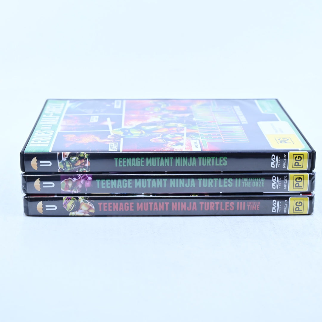 Teenage Mutant Ninja Turtles - Original Movie Trilogy - Region 4 - DVD