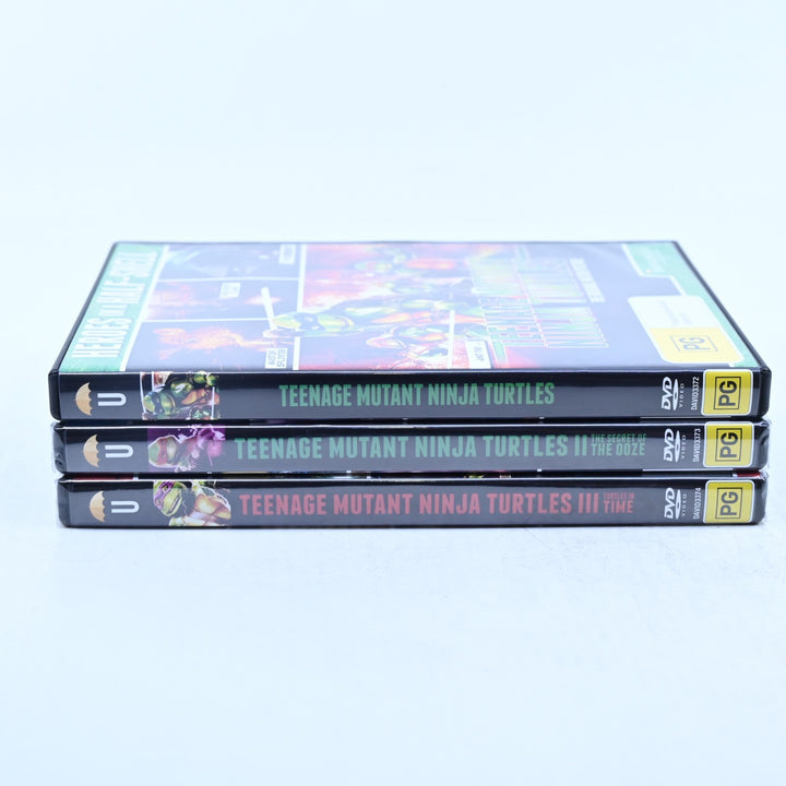 Teenage Mutant Ninja Turtles - Original Movie Trilogy - Region 4 - DVD