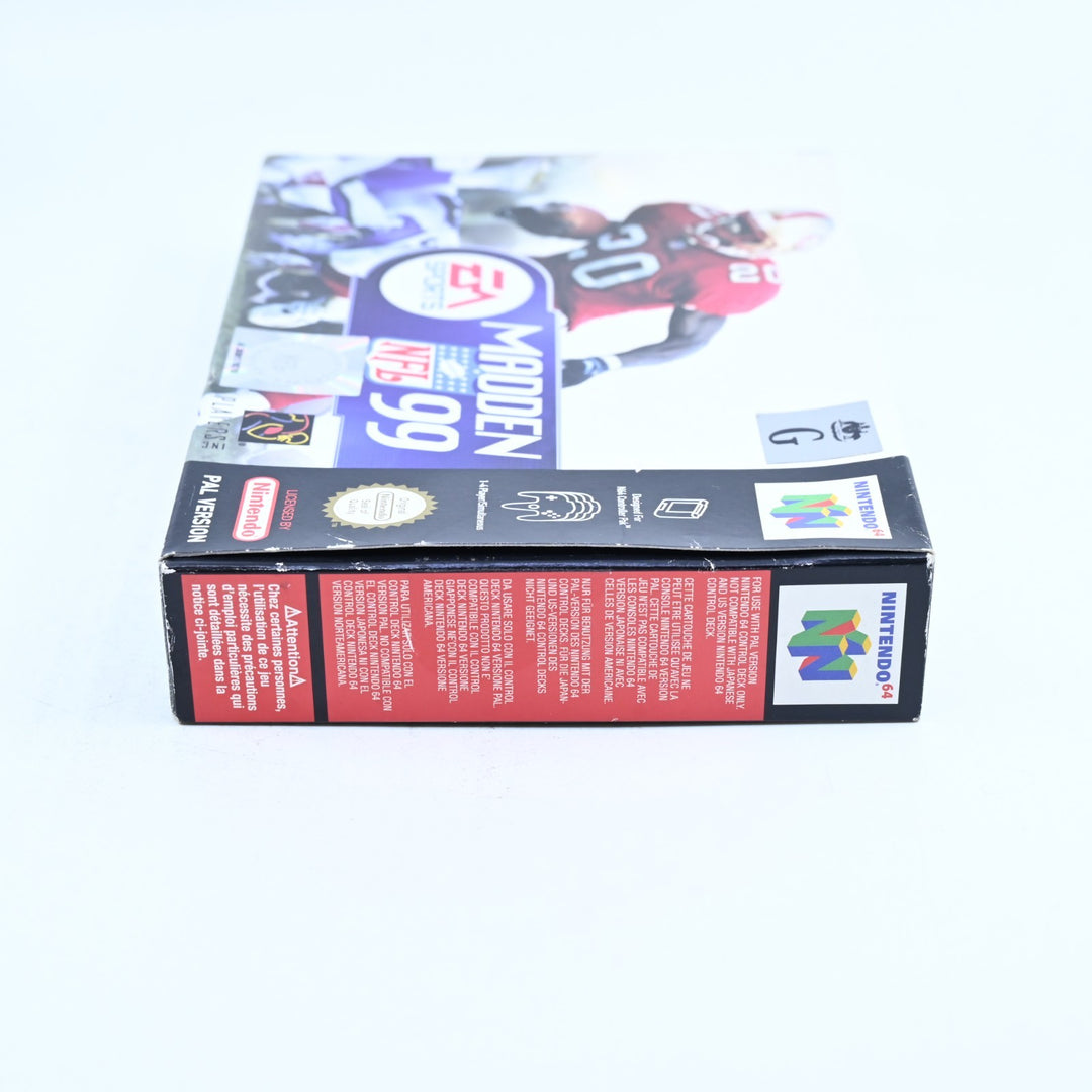 Madden NFL 99 - N64 / Nintendo 64 Boxed Game - PAL - FREE POST!