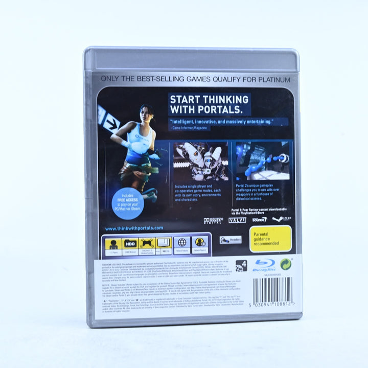 Portal 2 - Sony Playstation 3 / PS3 Game + Manual - MINT DISC!