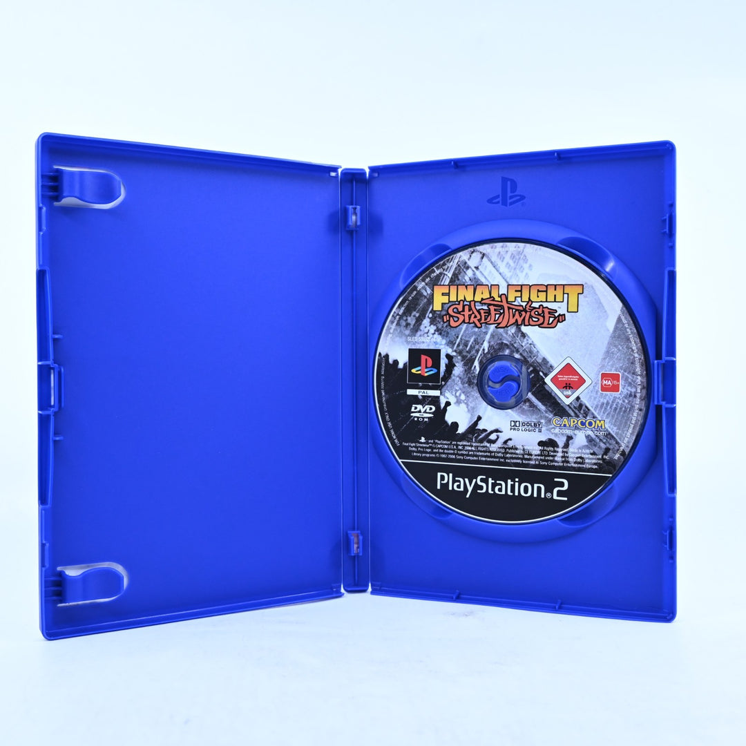 Final Fight Streetwise - Sony Playstation 2 / PS2 Game - No Manual - PAL