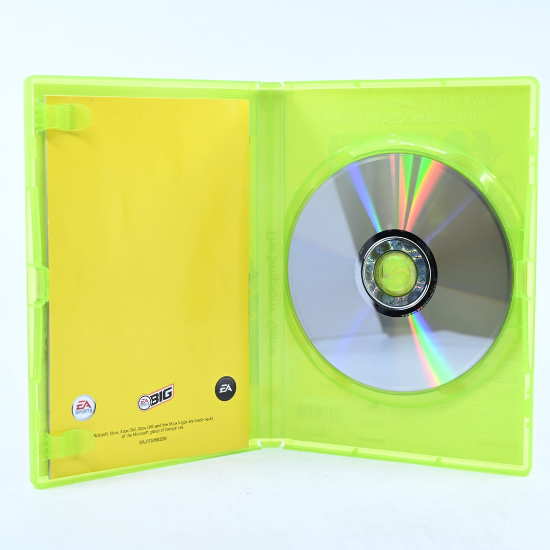 The Simpsons Game - Xbox 360 Game + Manual - PAL - MINT DISC!