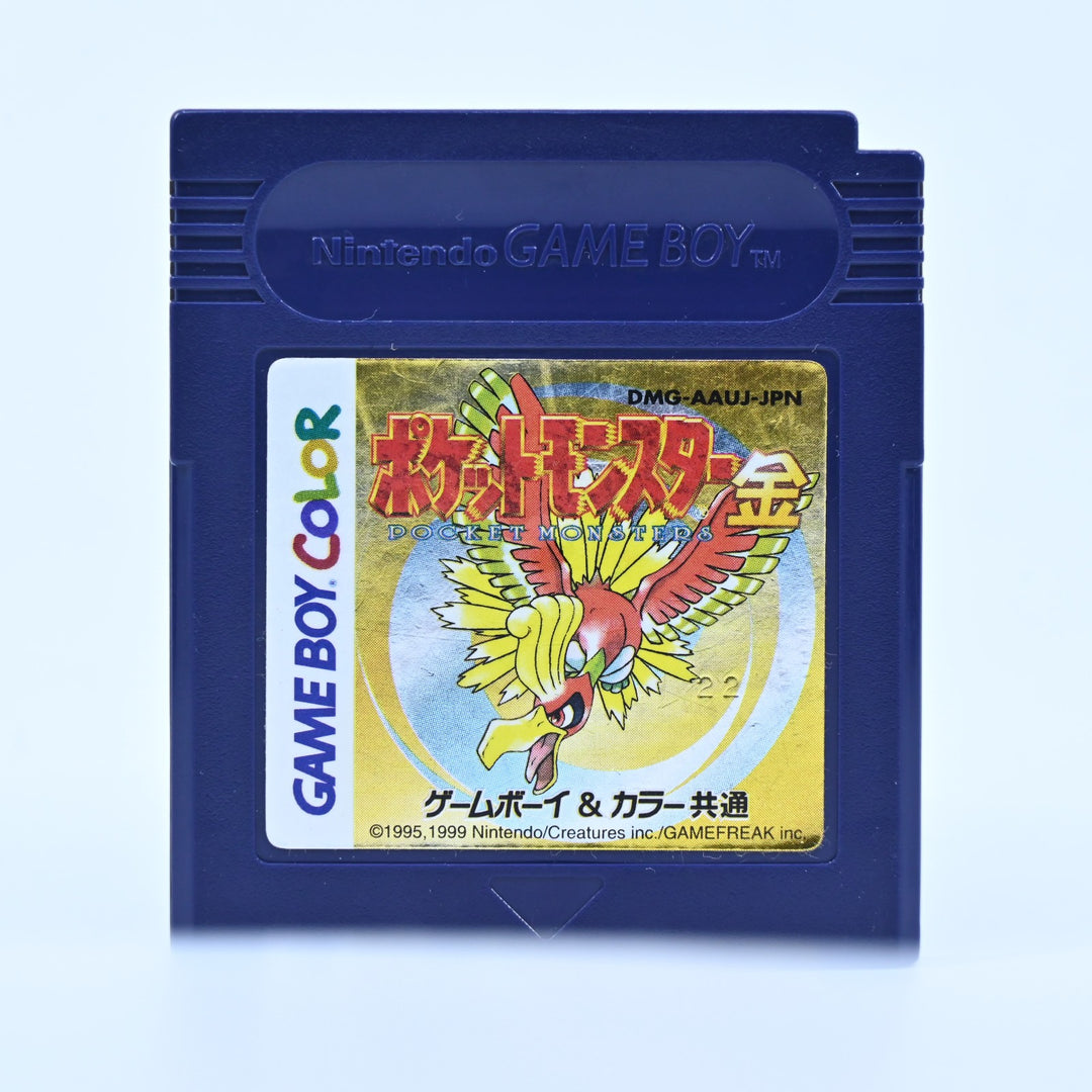 Pokemon Gold Version - Nintendo Gameboy Color Game - NTSC-J - FREE POST!