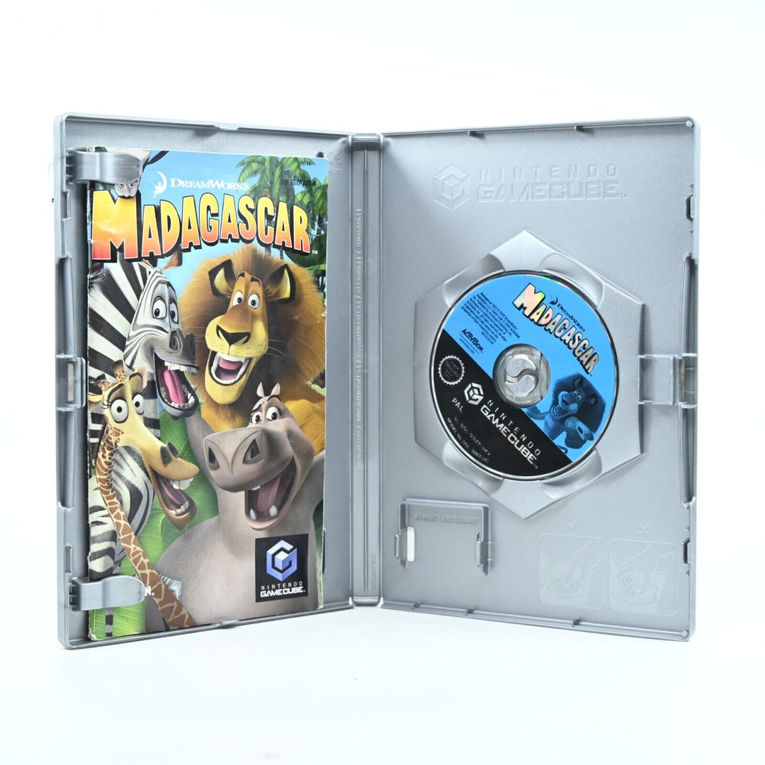 Dreamworks Madagascar - Nintendo Gamecube Game + Manual - PAL - FREE POST!