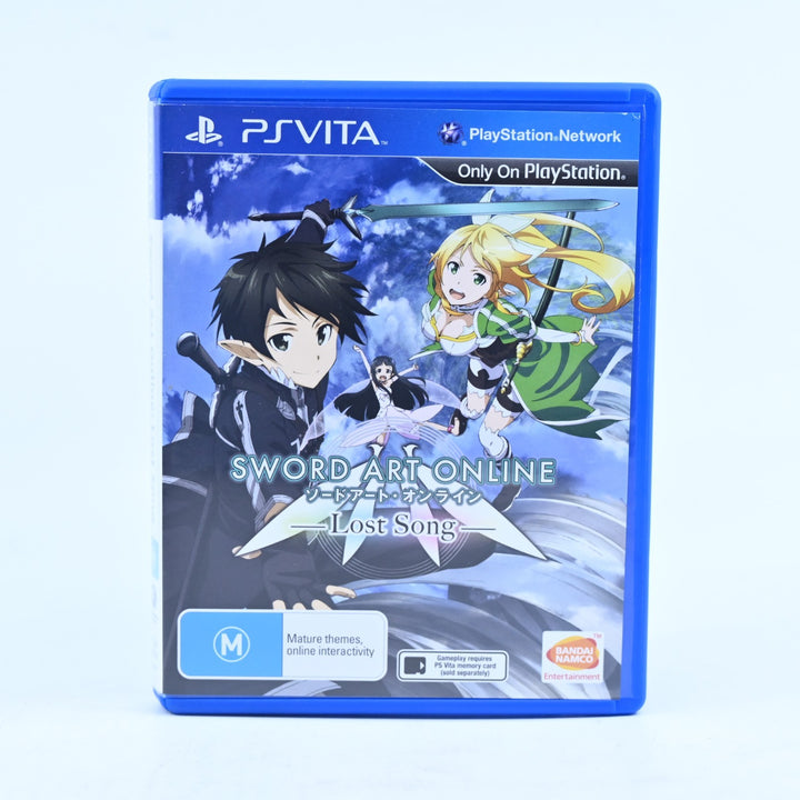 Sword Art Online: Lost Song - Sony PS Vita Game - FREE POST!