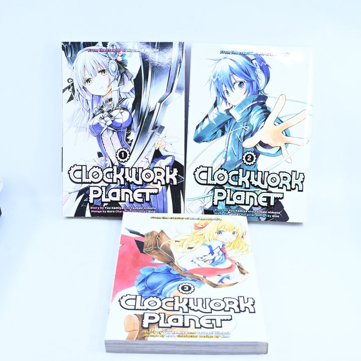 Clockwork Planet - Volumes 1-5 - Yuu Kamiya - Kodansha Comics - Manga
