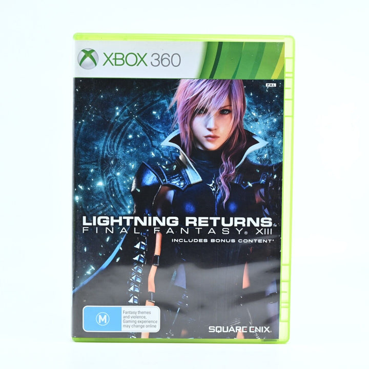 Final Fantasy XIII: Lightning Returns - Xbox 360 Game + Manual - PAL - MINT DISC