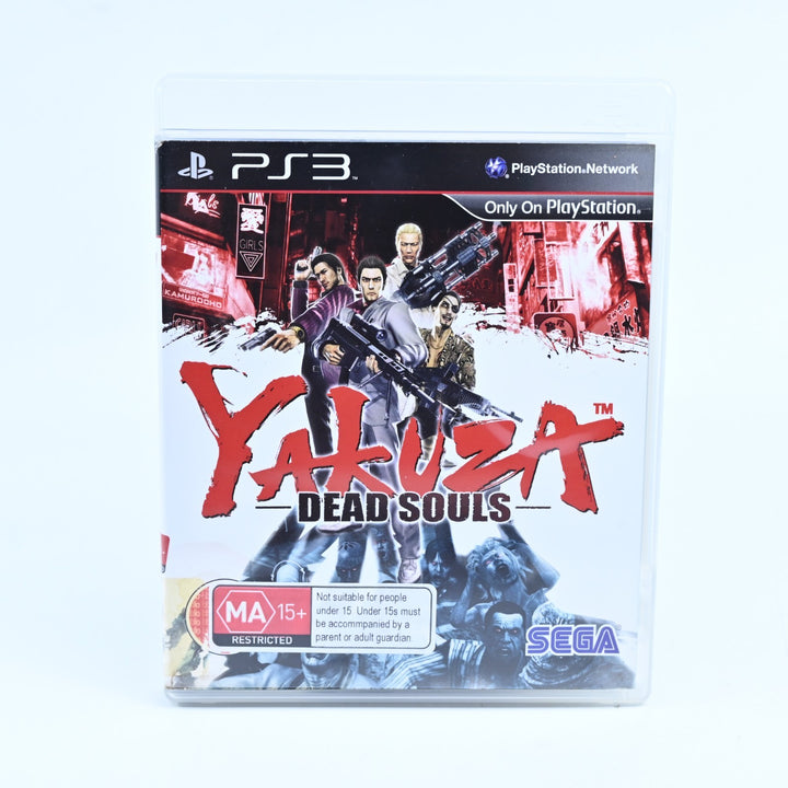 Yakuza: Dead Souls - Sony Playstation 3 / PS3 Game + Manual - READ DESCRIPTION