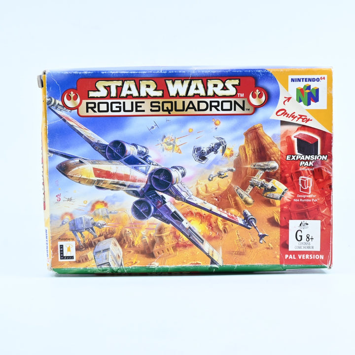 Star Wars: Rogue Squadron - N64 / Nintendo 64 Boxed Game - PAL - FREE POST!