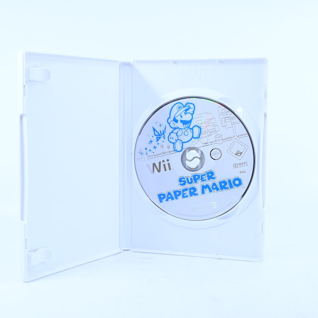 Super Paper Mario - Nintendo Wii Game - No Manual - PAL - MINT DISC!
