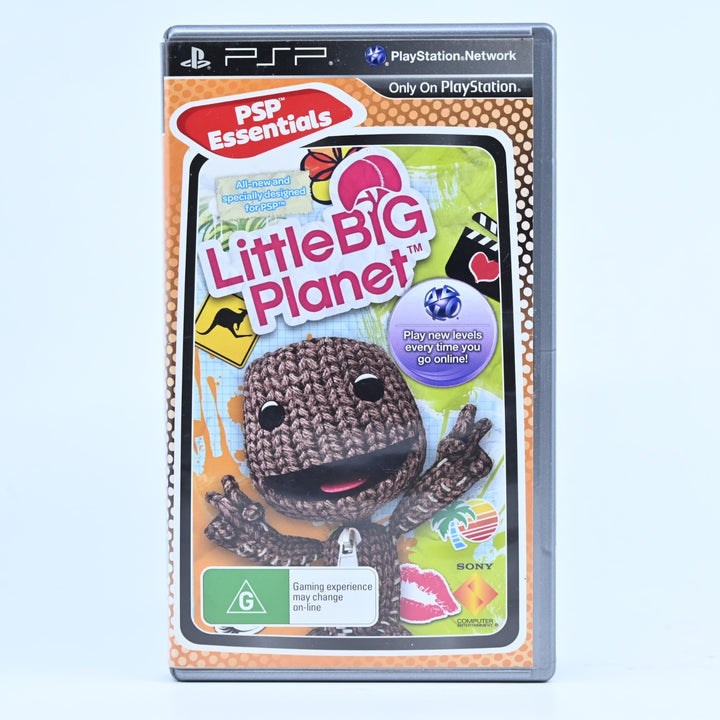 Little Big Planet - Sony PSP Game + Manual - FREE POST!