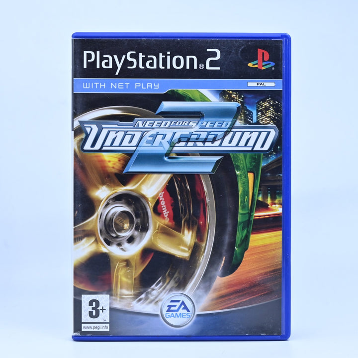 Need for Speed: Underground 2 - Sony Playstation 2 / PS2 Game + Manual - PAL
