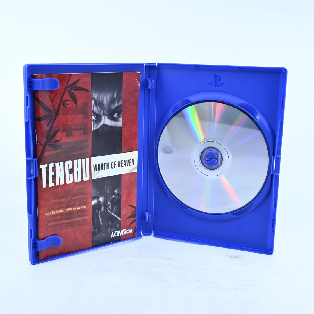 Tenchu: Wrath of Heaven - Sony Playstation 2 / PS2 Game + Manual - PAL