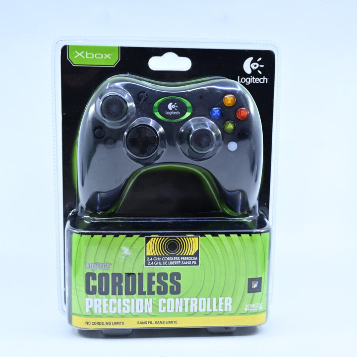 SEALED! Logitech Cordless Precision Controller - Original Xbox Accessory - PAL