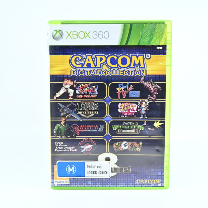 Capcom Digital Collection - Xbox 360 Game + Manual - PAL - NEAR MINT DISC!