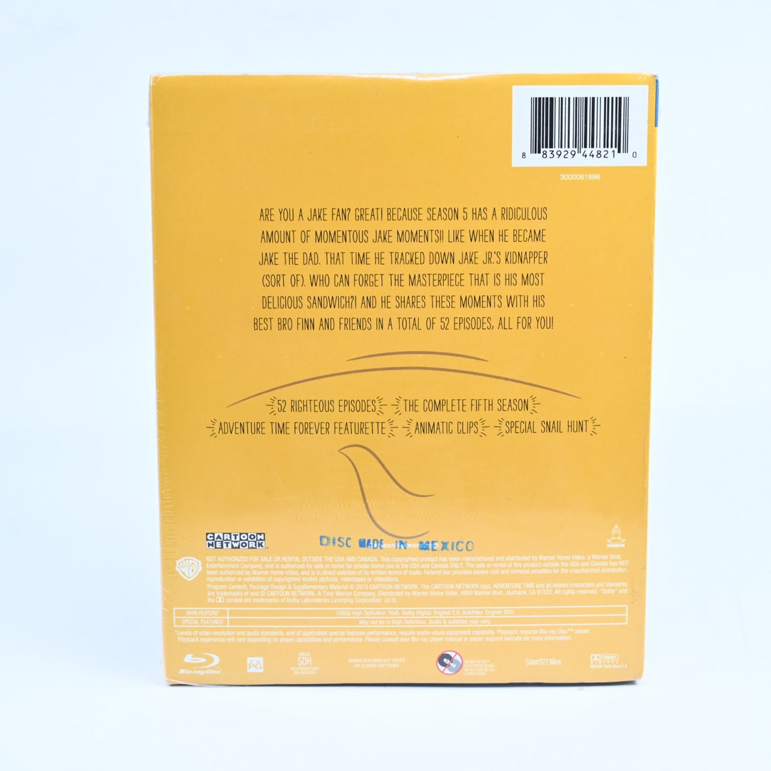 SEALED! Adventure Time Seasons 2-5 - Region A - Blu-ray