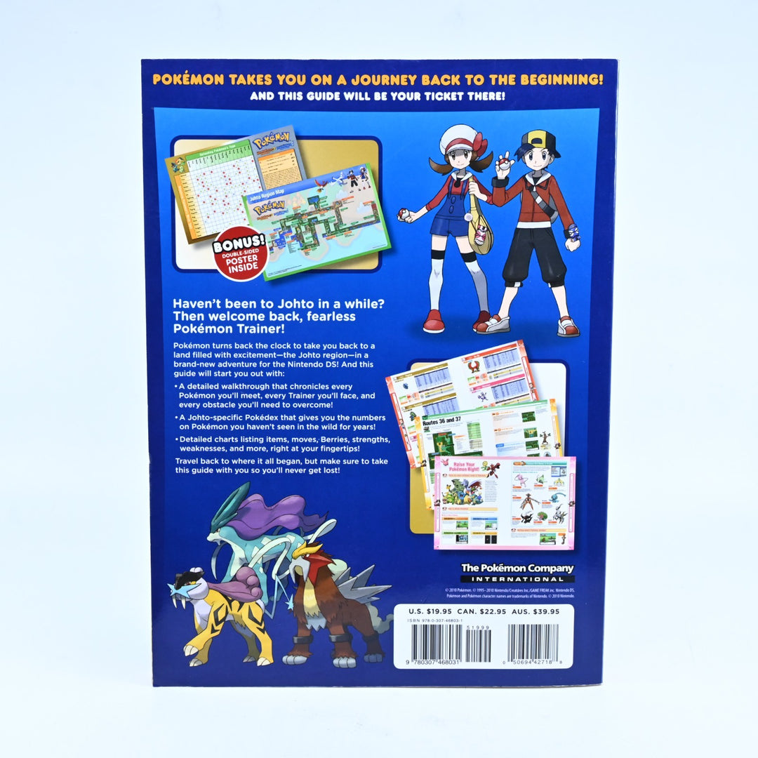 Pokemon Heart Gold & Soul Silver Official Johto Guide & Dex - Game Guide + Map