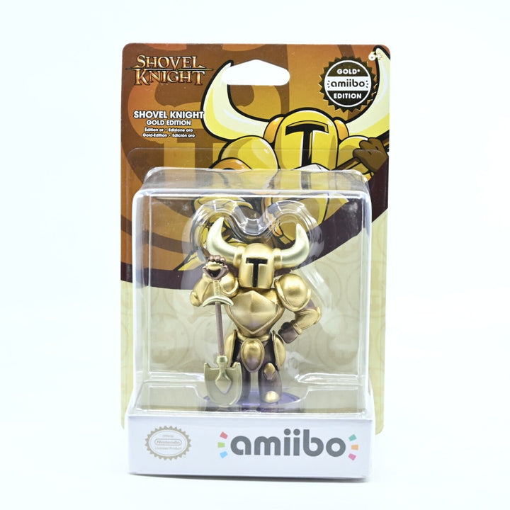 SEALED! Shovel Knight Gold Edition Amiibo - Shovel Knight - Toy