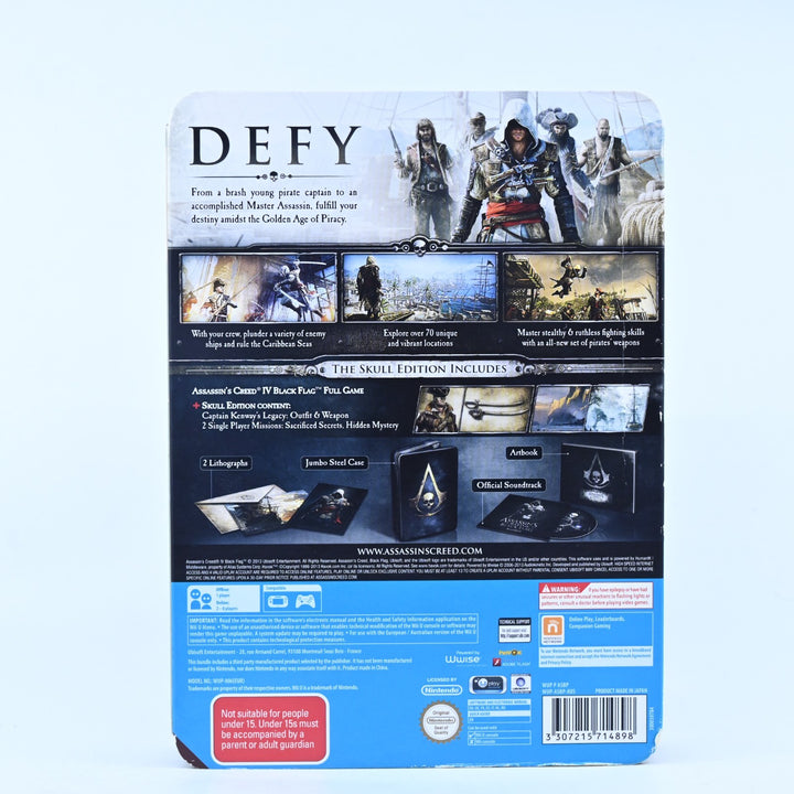 Assassin's Creed IV Black Flag Skull Edition - Nintendo Wii U Game - PAL