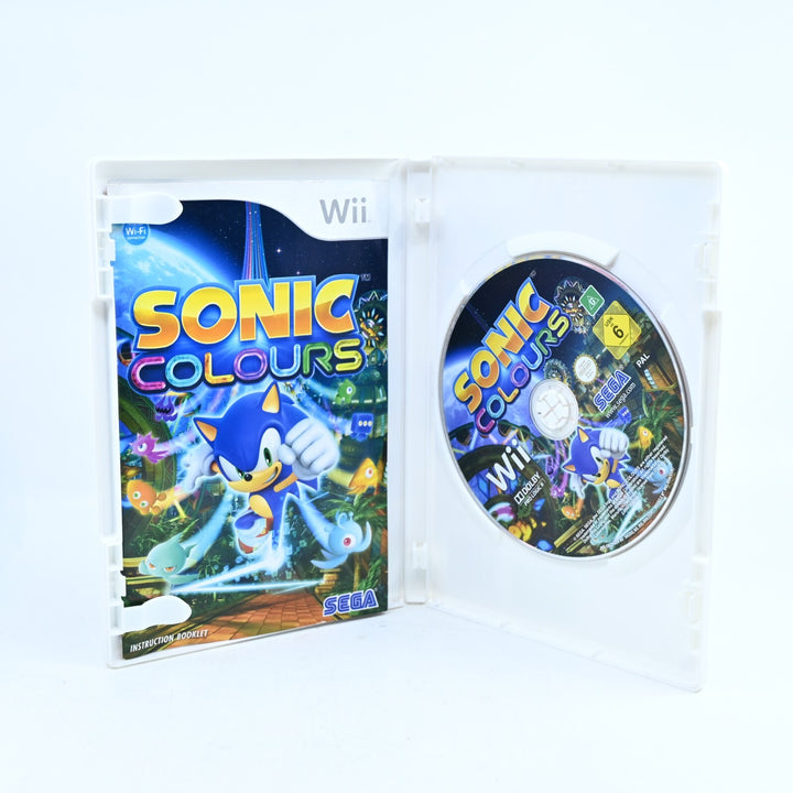 Sonic Colours - Nintendo Wii Game + Manual - PAL - MINT DISC!