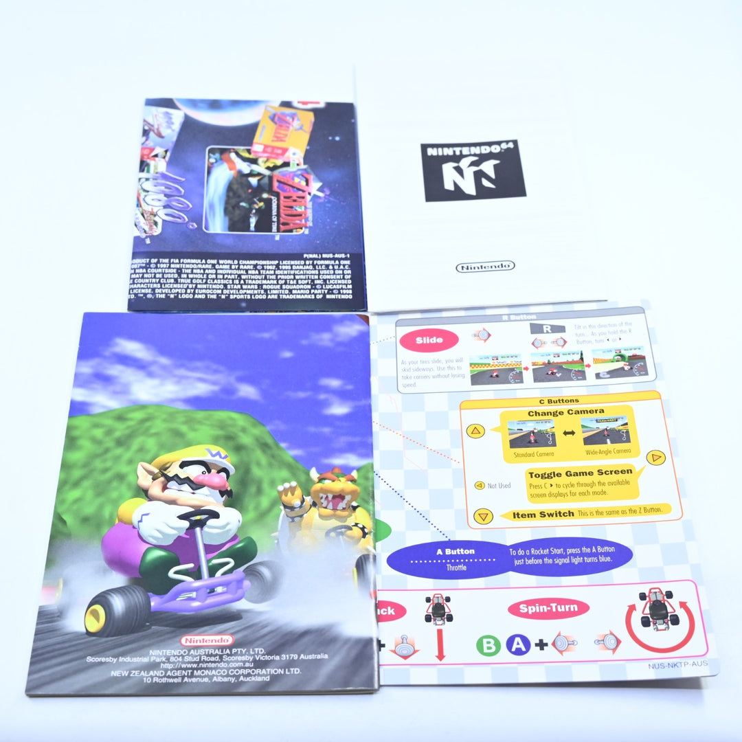 Mario Kart 64 - N64 / Nintendo 64 Boxed Game - PAL - FREE POST!