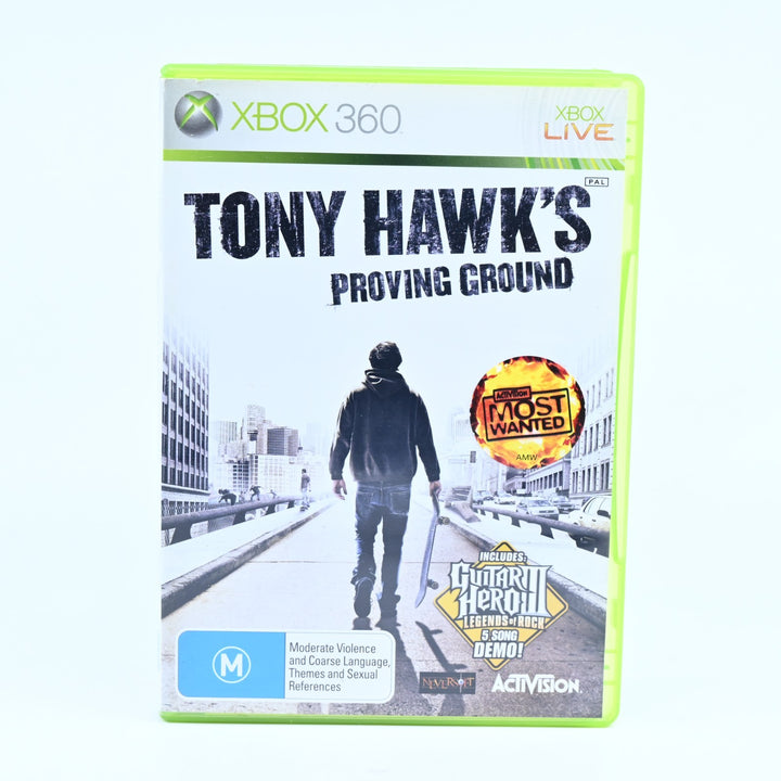 Tony Hawk's Proving Ground - Xbox 360 Game + Manual - PAL - MINT DISC!