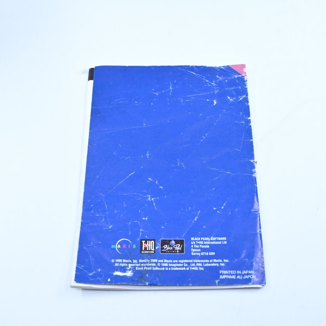 Sim City 2000 - Super Nintendo / SNES Boxed Game - PAL - Ex-Rental - FREE POST!