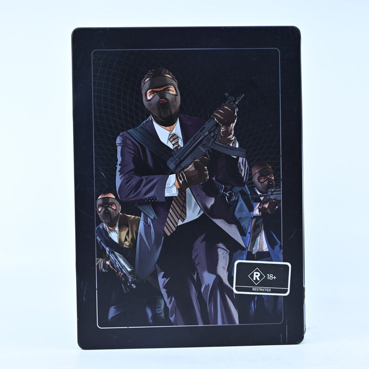 Grand Theft Auto V - Steelbook - Xbox 360 Game + Manual - PAL - MINT DISC!