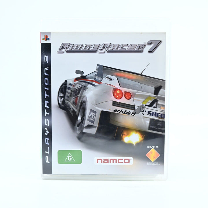 Ridge Racer 7 - Sony Playstation 3 / PS3 Game + Manual - NEAR MINT DISC!