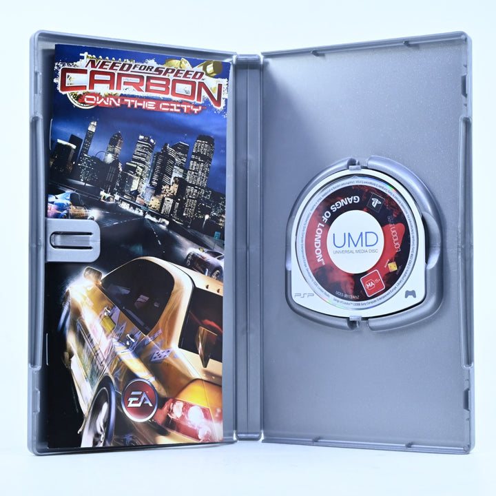 Need For Speed Carbon Own The City - Sony PSP Game + Manual - FREE POST!