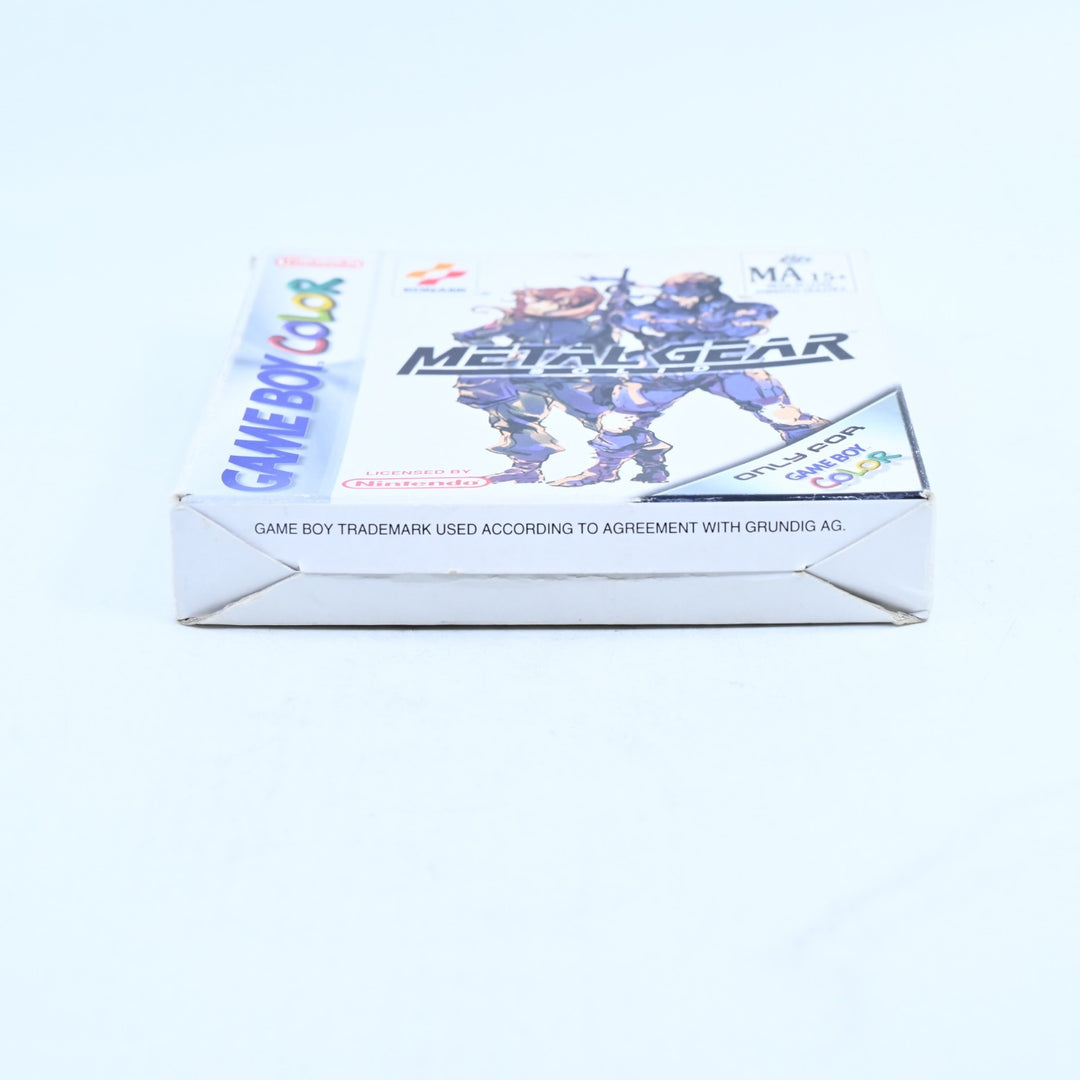 Metal Gear Solid - Nintendo Gameboy Color Boxed Game - PAL - FREE POST!