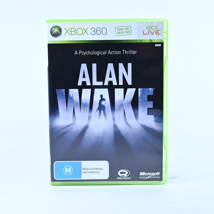Alan Wake - Xbox 360 Game + Manual - PAL - MINT DISC!