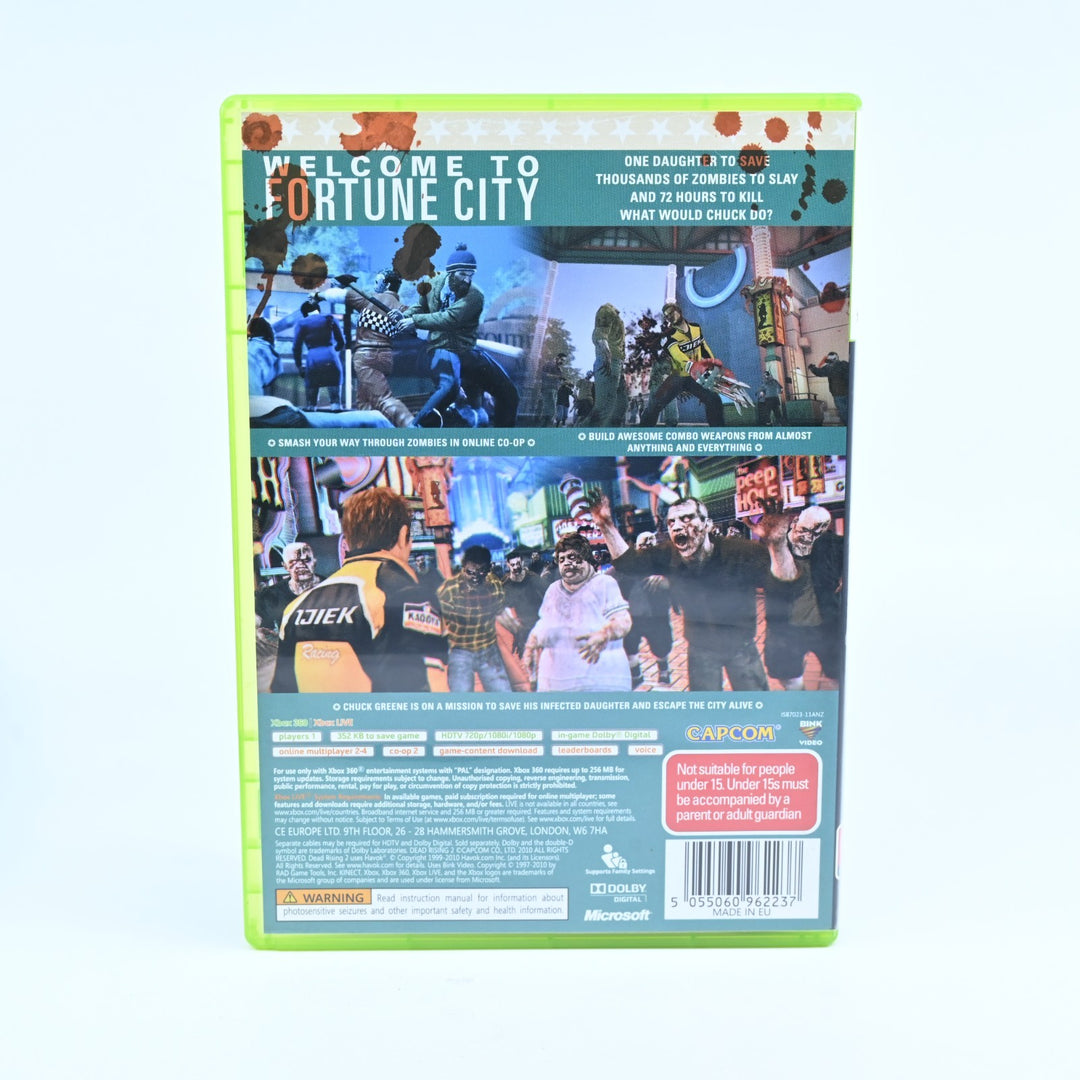 Dead Rising 2 - Xbox 360 Game + Manual - PAL - MINT DISC!