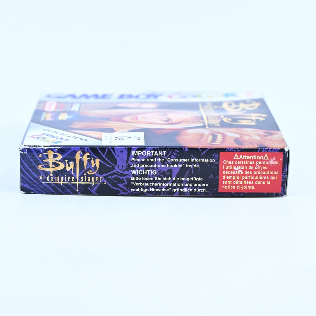 Buffy The Vampire Slayer - Nintendo Gameboy Color Boxed Game - PAL - FREE POST!