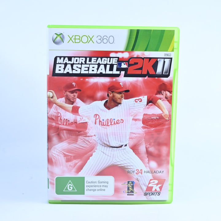 Major League Baseball 2K11 - Xbox 360 Game + Manual - PAL - MINT DISC!