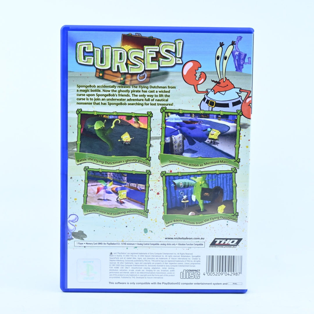 SpongeBob SquarePants: Revenge of the Flying Dutchman - PS2 Game + Manual