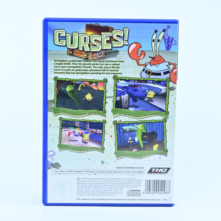 SpongeBob SquarePants: Revenge of the Flying Dutchman - PS2 Game + Manual
