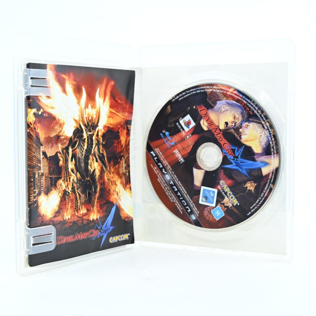 Devil May Cry 4 - Sony Playstation 3 / PS3 Game + Manual - FREE POST!