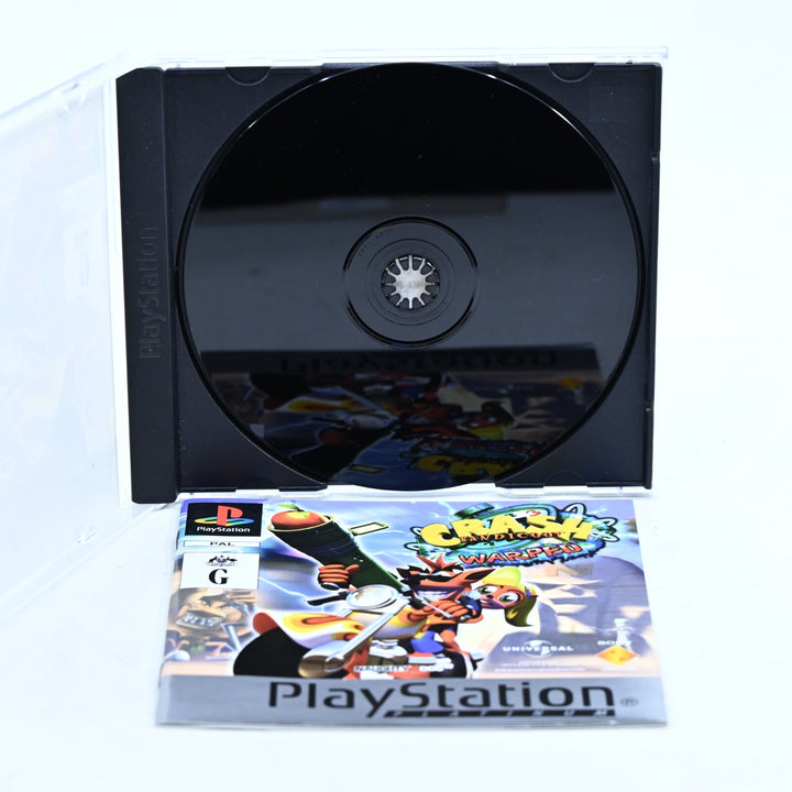 Crash Bandicoot: Warped - Sony Playstation 1 / PS1 Game + Manual - PAL