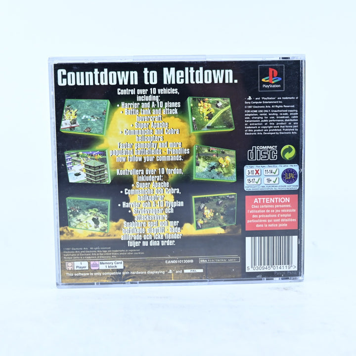 Nuclear Strike - Sony Playstation 1 / PS1 Game + Manual - PAL - MINT DISC!